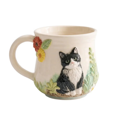 Individueller Relief-Becher nach Fotovorlage – Handgefertigte 3D-Keramikkunst (480ml) – Ansicht 1