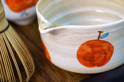 Individuelles Matcha-Set mit Wunschmotiv – Handbemaltes Unikat (4-teilig) – Ansicht 3