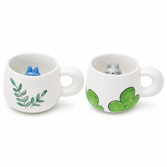 Handgefertigter Skulptur-Becher – Magischer Waldgeist aus Porzellan (200ml) – Ansicht 1